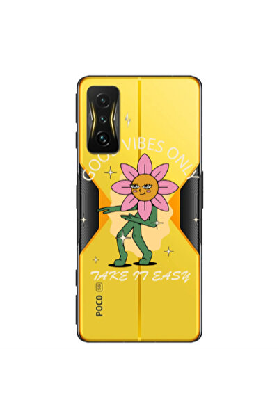 Other Xiaomi Poco F4 Gt Good Vibes Only Transparent Silicone TPU Θήκη