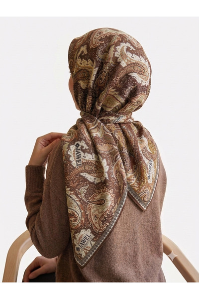 JAWEL SOFT EŞARP DİGİTAL DESEN