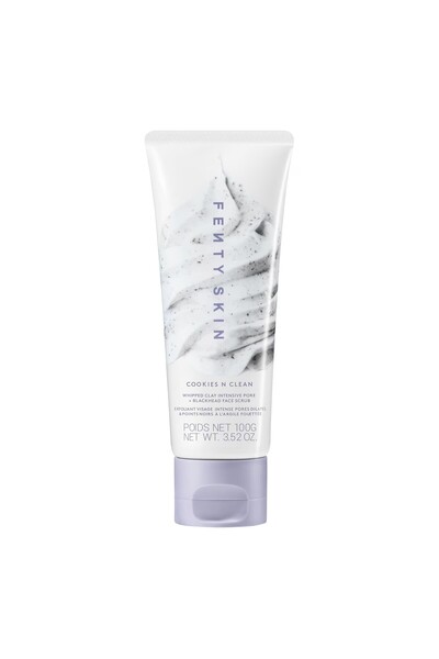Fenty Skin كويك ن كلين مقشر للمسام والرؤوس السوداء يحتوي على الطين المخفوق 10...