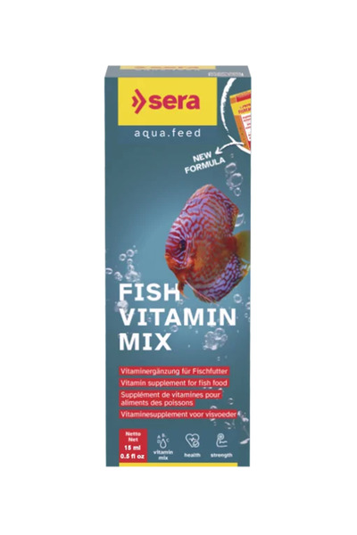 SERA fish vitamin mix – 15 ml SKT:01/2029