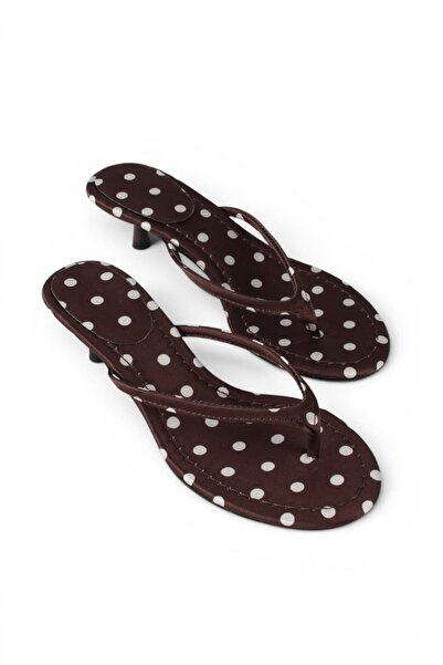 luuq shoes Solenze Flip-Flop Heeled Slippers