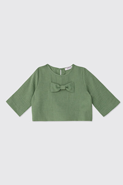 Panço Baby Girl Mint Blouse
