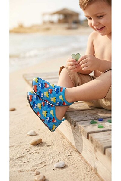 E evalupe Slip Stop Non-Slip Sole Sea Shoes, Children's Pool Shoes