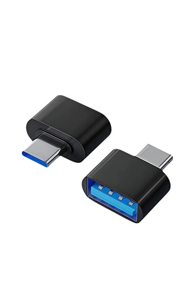 Choice1 Black Type-C 2PCS Micro USB To USB Converter For Tablet PC Android Us...