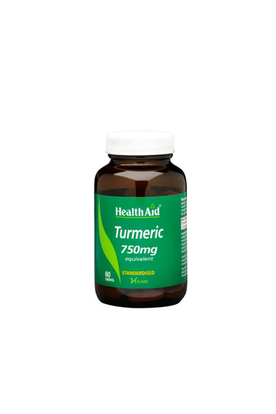 Health Aid Κουρκουμάς 750mg 60 Δισκία