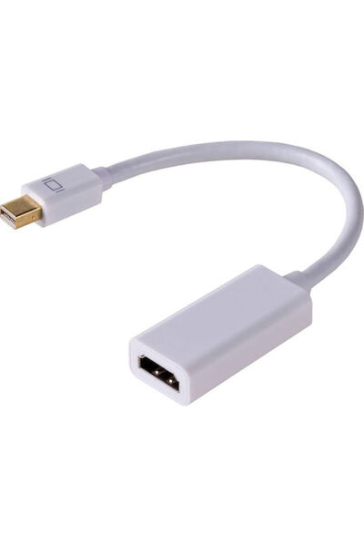Akyga Convertor mini DisplayPort tată la HDMI mamă Alb 1 buc. AK-AD-38