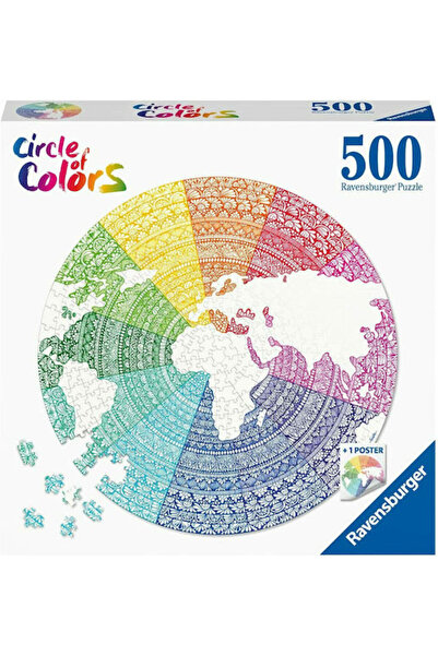 RAVENSBURGER Puzzle Mandala 2D 500 piese Cod: 17168