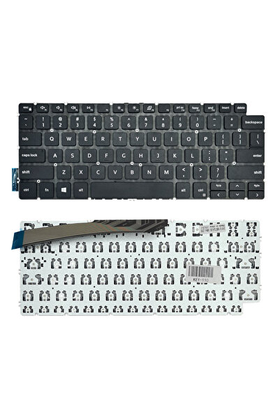 unbranded Πληκτρολόγιο για Dell Inspiron 5390/5492/7391 KEY-110, μαύρο