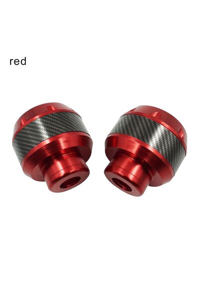 Choice1 red Durable E-Bike Decoration Aluminum Alloy Slider Cups Anti Crash P...
