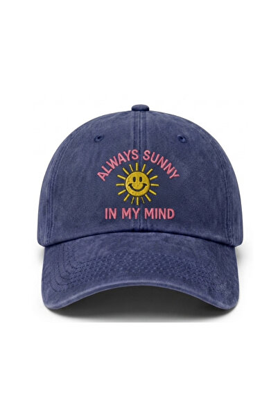 Tresore ''Always Sunny in My Mind'' Embroidered Washed Baseball Cap /''It's A...