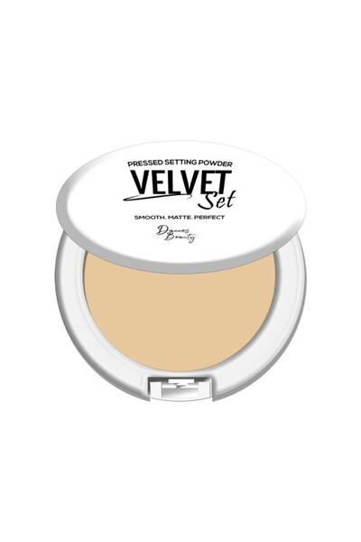 Dannes Beauty Pudră compactă Velvet Set Auriu Bej