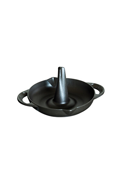 STAUB Suport cuptor pentru pui, fonta, 24cm, Black -