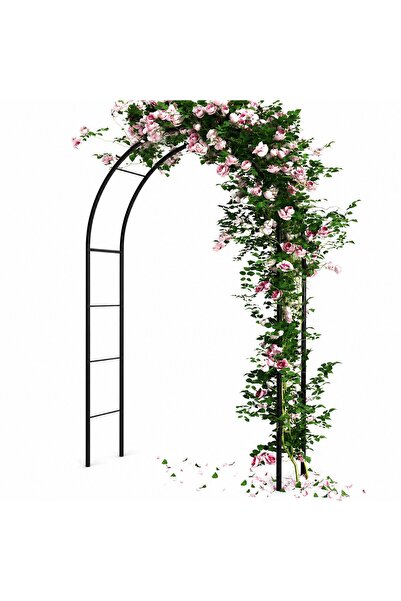 Vilde Pergola tip arcade garden, 145 x 38 x 235 cm, metal, verde
