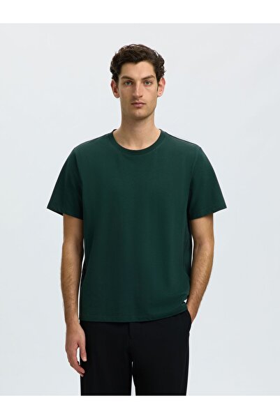 SELECTED Tricou Regular Fit din bumbac