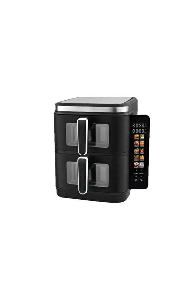 Tradeo 2800W Dual Basket Digital Air Fryer with Touch Control, Viewing Window...