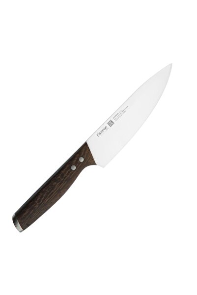 Fissman Cutit de bucatar mic, Fissman, 15cm, otel, maner din lemn, 290mm