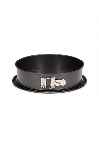 Patisse Forma de tort, Patisse, 28cm, Otel, Negru