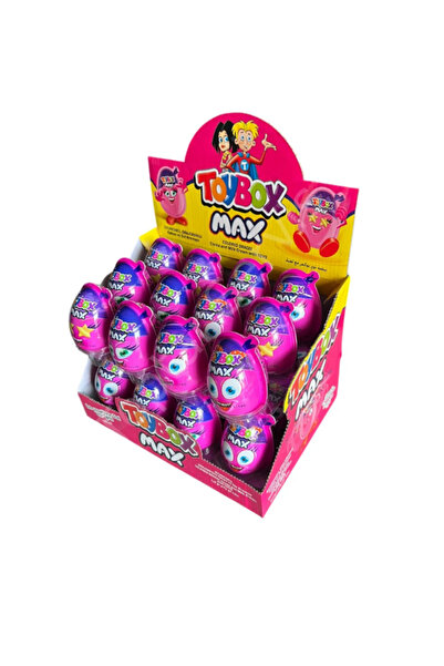 Toybox Max Yumurta Pvc Kız Yumurta 20g (24 adet)