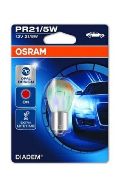 RapidAuto BEC OSRAM 12V PR21/5W rosu, 1 buc. Pentru DS FORD LAND-ROVER MG PEU...