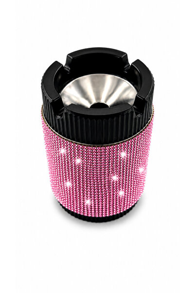EFEAKS Premium Crystal Stone Ashtray |   Metal Cover & Metal Inner Chamber | ...