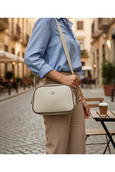 sistem Sıs-10 Günlül Crossbody Women's Bag-Beige