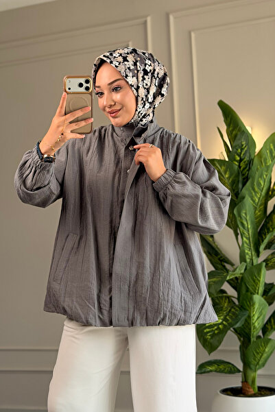 Suede Style 6515 - سترة نسائية أنيقة ومريحة بأكمام قصيرة وفضفاضة من قماش فيفا...