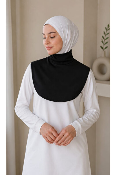 FİT1BEDEN Practical Turtleneck Flexible Lycra Sleeveless Women's Hijab Neck C...