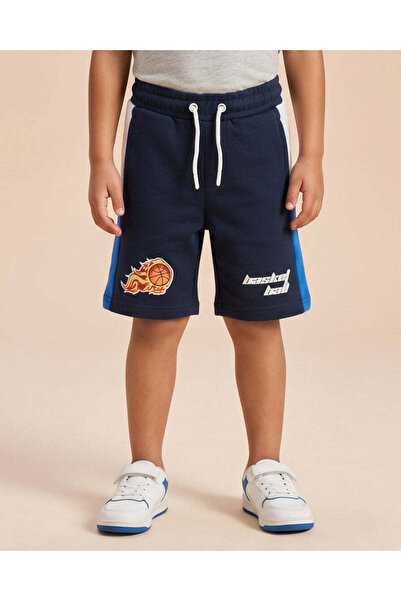 REDTAG Boys Navy Fashion Shorts