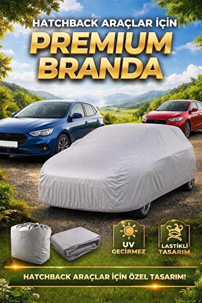 PARİONETTE Hyundai İ30 Tam Araç Brandası Gri Su Geçirmez Oto Örtüsü 2018-2026