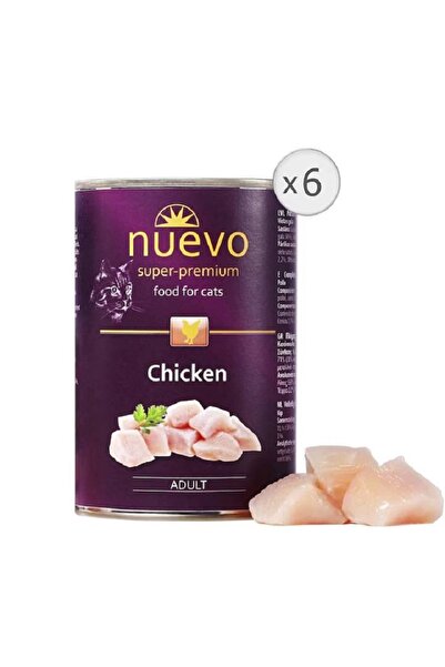 nuevo Hrană umedă pentru pisici, Pasăre, 6x400g
