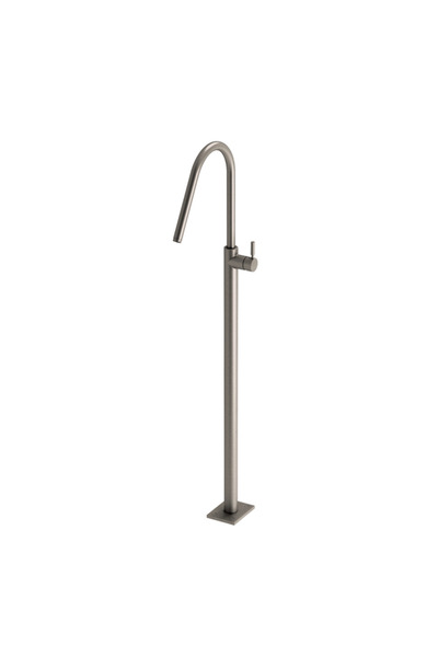 Eurorama Flush Inox Επιδαπέδια νιπτήρος με περιστρεφόμενο ρουξούνι 13302-110