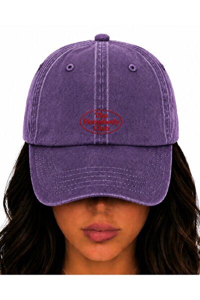 WeavedCo Women's Aesthetic the Homebody Club Vintage Washed Hat (Not Printed,...