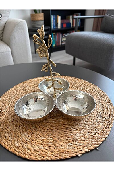 Layla Copper Bakır Kapaklı Çerezlik Kapaklı Kahvaltılık Kapaklı Baharatlık Ka...