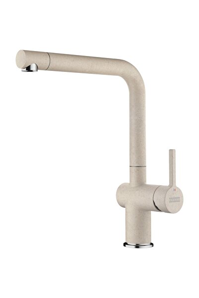 Franke Active L Standard Oyster Αναμεικτική μπαταρία Κουζίνας 50mm