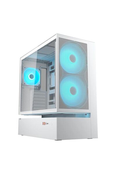 Cougar Carcasă PC Mid Tower CFV235, ARGB, Mesh, Albă