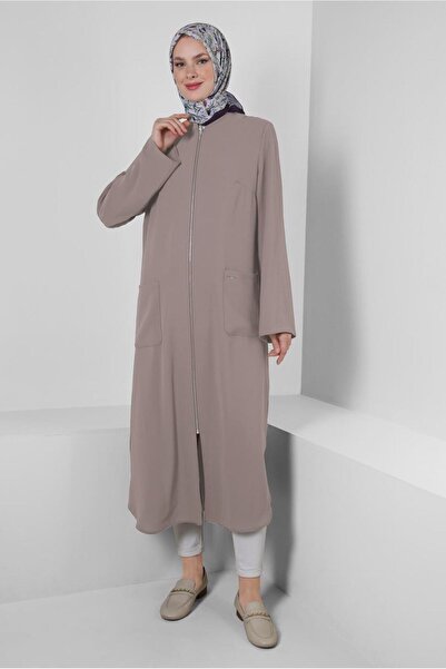 Alvina POCKET DETAIL ZIPPERED LONG TUNIC 43834