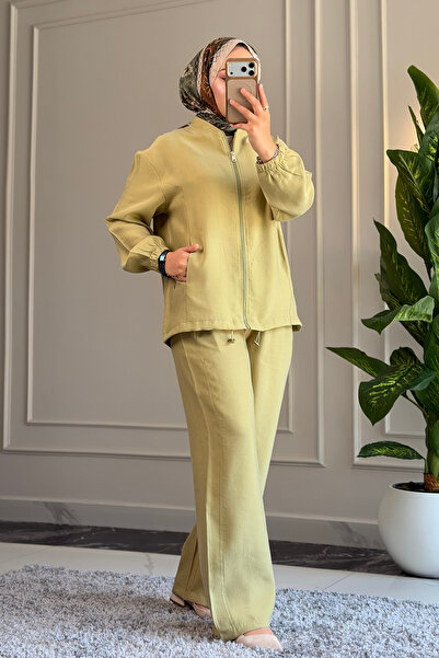 Suede Style 6580 - Set casual elegant și confortabil din țesătură moale modal...