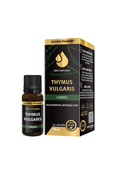 Cosmo Pharm Ulei Esential Integral de Cimbru pentru Uz Intern 100% 10ml