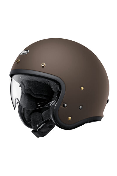 Shoei J.O2 MAT KAHVERENGİ KASK