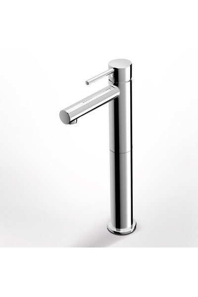 Eurorama Tonda Chrome Μπαταρία Νιπτήρος Υψηλή, με Aυτόματη Bαλβίδα 145310P-100