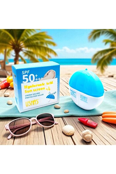 Ushas Cremă de Protecție Solară cu Acid Hialuronic SPF 50+