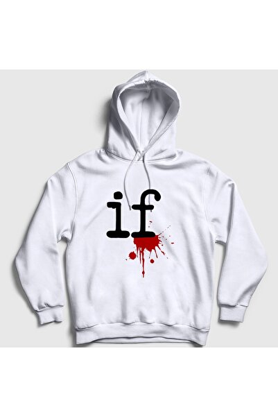 Presmono Unisex White Logo if Rock Mindless Self Indulgence Hooded Sweatshirt...