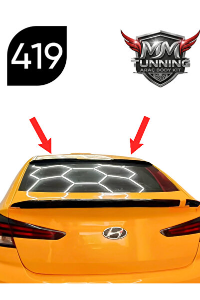 MMTUNNİNG HYUNDAİ ELANTRA CAM ÜSTÜ SPOİLER