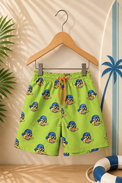 DeKuBaby New Season Patterned Quick-Dry Boys' Shorts Swimwear - Children's Se...