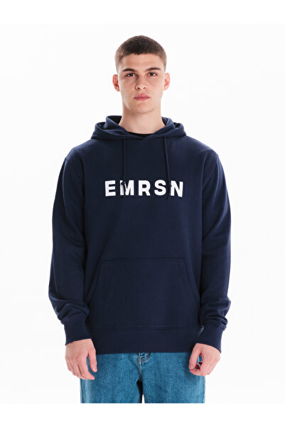 Emerson Φούτερ με κουκούλα EMRSN Λογότυπο