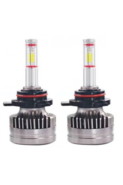 Xenon Bright Комплект 2 LED крушки HIR2 (9012) M8 Canbus 360 градуса за автом...