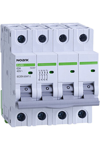 NOARK 4 poli 63A AC Ex9bi 102397 Distribuitor de izolare