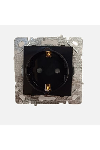 SELENE Black Grounded Socket Mechanism Child Proof