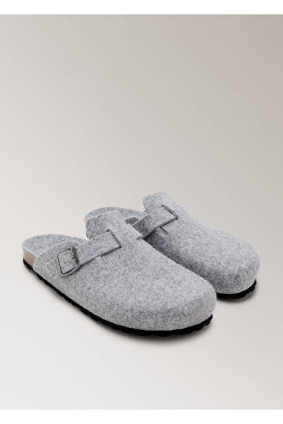 MANGO Woman Keçe clog terlik