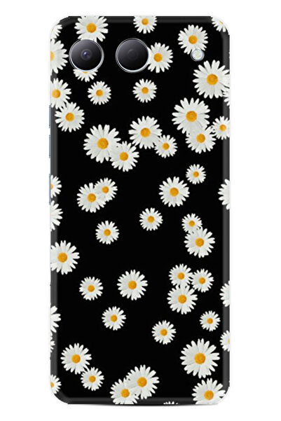 TECNO Spark 40 5G Uyumlu Kılıf Boutique Baskılı Resimli Papatyalar Pcode -018
